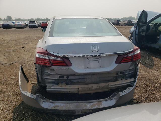 1HGCR2F30GA059278 - 2016 HONDA ACCORD LX SILVER photo 6