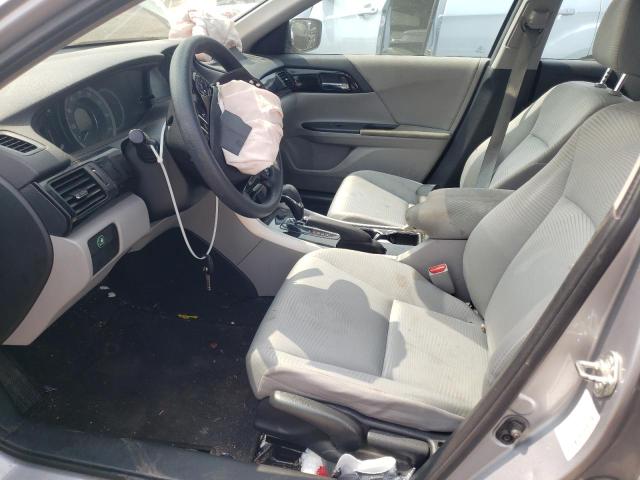 1HGCR2F30GA059278 - 2016 HONDA ACCORD LX SILVER photo 7