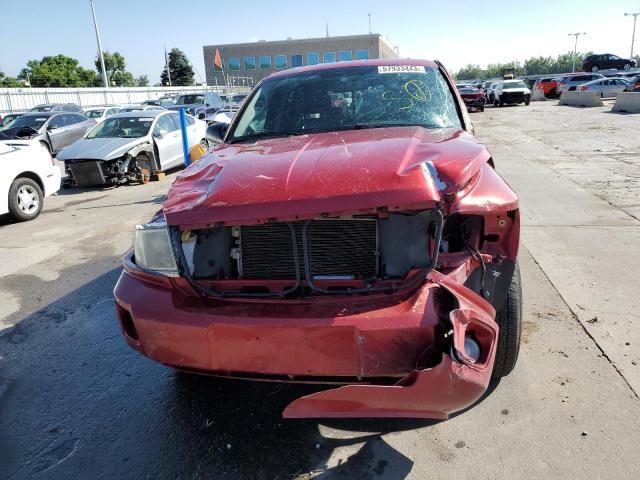 1D7HW58N38S633290 - 2008 DODGE DAKOTA QUAD LARAMIE MAROON photo 5