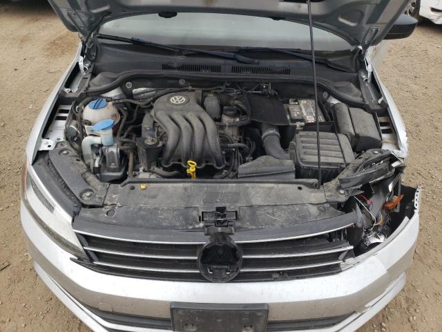 3VW2K7AJ5FM316113 - 2015 VOLKSWAGEN JETTA BASE 银色 照片 11