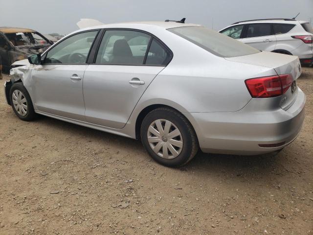 3VW2K7AJ5FM316113 - 2015 VOLKSWAGEN JETTA BASE 银色 照片 2