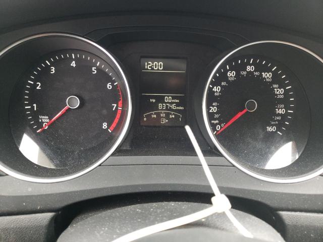 3VW2K7AJ5FM316113 - 2015 VOLKSWAGEN JETTA BASE 银色 照片 9