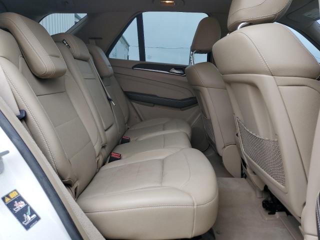4JGDA5HB2DA105961 - 2013 MERCEDES-BENZ ML 350 4MATIC WHITE photo 11