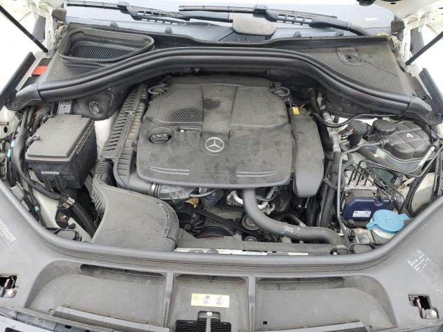 4JGDA5HB2DA105961 - 2013 MERCEDES-BENZ ML 350 4MATIC WHITE photo 12