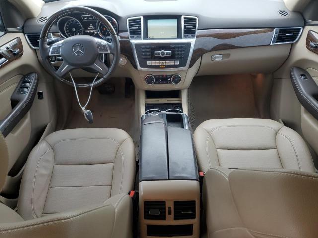 4JGDA5HB2DA105961 - 2013 MERCEDES-BENZ ML 350 4MATIC WHITE photo 8