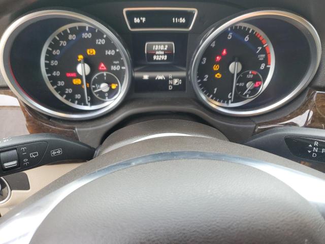 4JGDA5HB2DA105961 - 2013 MERCEDES-BENZ ML 350 4MATIC WHITE photo 9