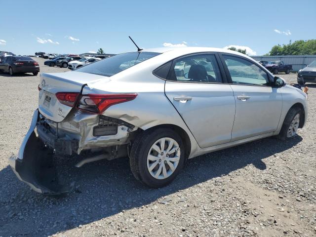 3KPC24A61LE115655 - 2020 HYUNDAI ACCENT SE SILVER photo 3