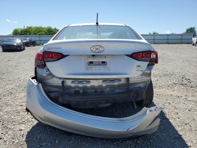 3KPC24A61LE115655 - 2020 HYUNDAI ACCENT SE SILVER photo 6