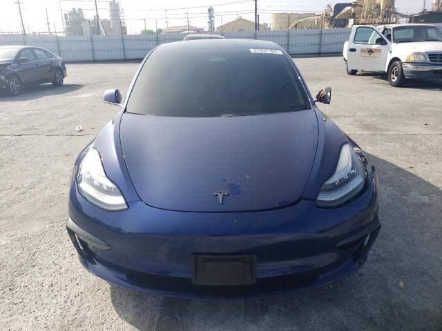 5YJ3E1EB7KF442471 - 2019 TESLA MODEL 3 BLUE photo 5