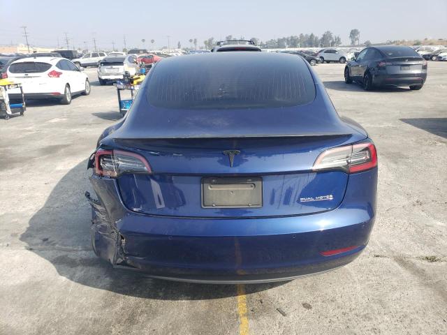 5YJ3E1EB7KF442471 - 2019 TESLA MODEL 3 BLUE photo 6