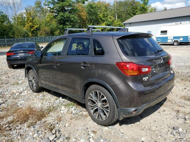 JA4AR3AU5HZ024891 - 2017 MITSUBISHI OUTLANDER ES შავი ფოტო 3