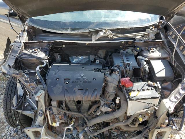 JA4AR3AU5HZ024891 - 2017 MITSUBISHI OUTLANDER ES შავი ფოტო 7