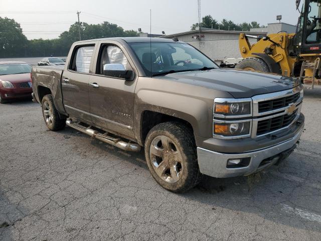 3GCUKSEC2EG307926 - 2014 CHEVROLET SILVERADO K1500 LTZ TAN photo 4