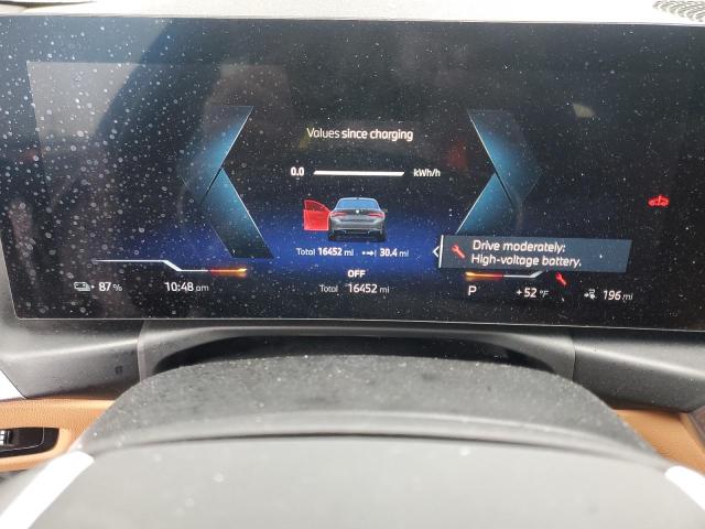 WBY43AW01RFS50457 - 2024 BMW I4 EDRIVE 35 GRAY photo 9