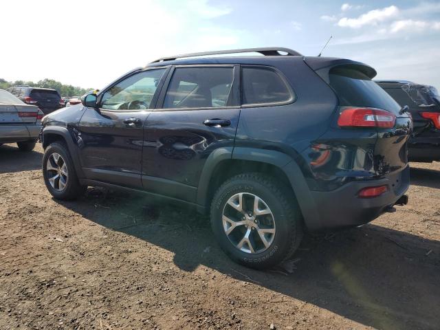 1C4PJMBSXEW277146 - 2014 JEEP CHEROKEE TRAILHAWK BLUE photo 2