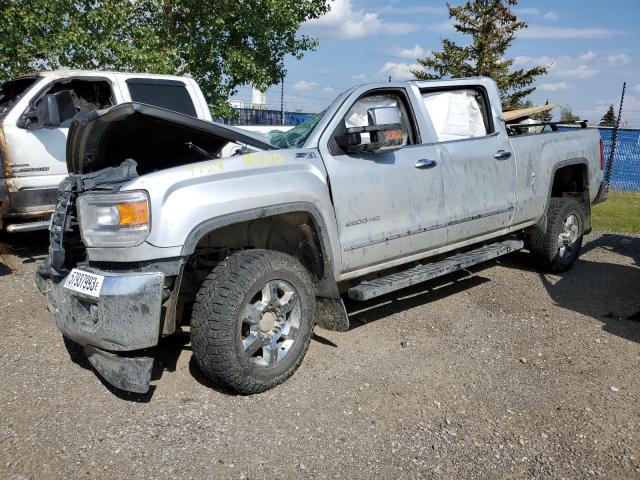 1GT12ZEG8FF532370 - 2015 GMC SIERRA K2500 SLT SILVER photo 1