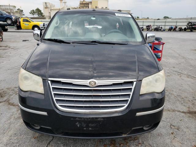 2A8HR64X98R136785 - 2008 CHRYSLER TOWN & COU LIMITED BLACK photo 5