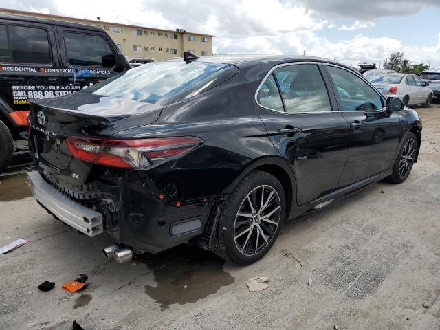 4T1G11AK7PU730049 - 2023 TOYOTA CAMRY SE NIGHT SHADE BLACK photo 3