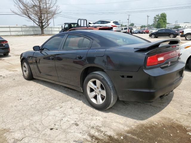 2B3CL3CG7BH512286 - 2011 DODGE CHARGER BLACK photo 2