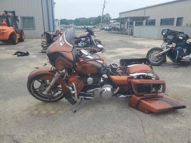 1HD1KRM17EB615399 - 2014 HARLEY-DAVIDSON FLHXS STREET GLIDE SPECIAL ORANGE photo 9