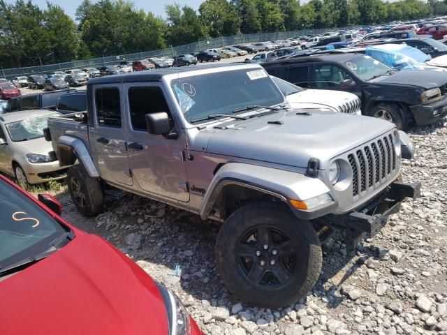 1C6JJTAG8ML585436 - 2021 JEEP GLADIATOR SPORT SILVER photo 4