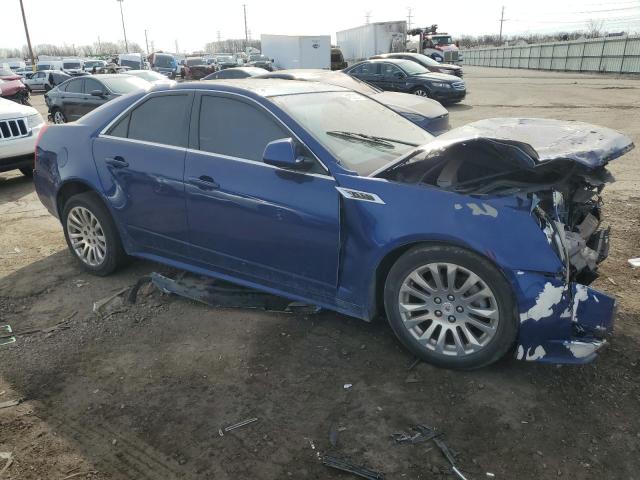 1G6DC5E54C0129201 - 2012 CADILLAC CTS BLUE photo 4