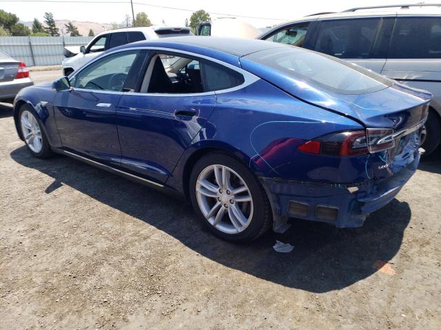 5YJSA1E25GF123858 - 2016 TESLA MODEL S Կապույտ լուսանկար 2