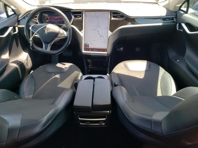 5YJSA1E25GF123858 - 2016 TESLA MODEL S Կապույտ լուսանկար 8