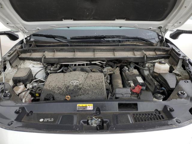 5TDGZRBHXLS500101 - 2020 TOYOTA HIGHLANDER XLE WHITE photo 12