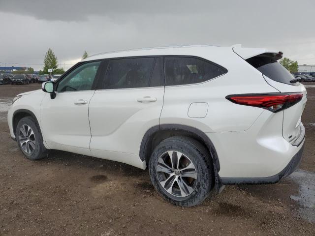 5TDGZRBHXLS500101 - 2020 TOYOTA HIGHLANDER XLE WHITE photo 2