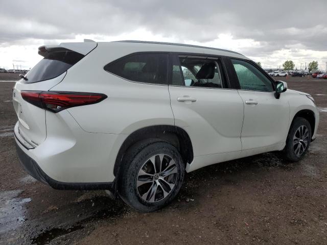 5TDGZRBHXLS500101 - 2020 TOYOTA HIGHLANDER XLE WHITE photo 3