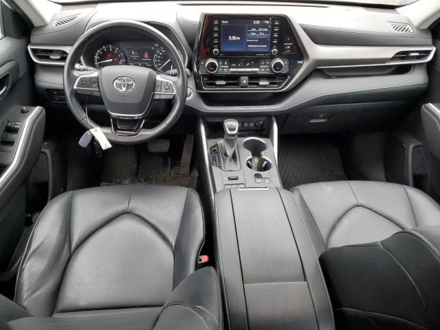 5TDGZRBHXLS500101 - 2020 TOYOTA HIGHLANDER XLE WHITE photo 8