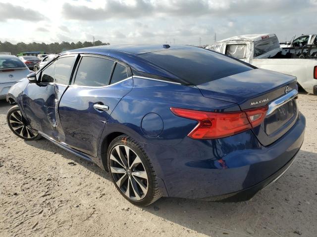 1N4AA6AP3HC434820 - 2017 NISSAN MAXIMA 3.5S BLUE photo 2