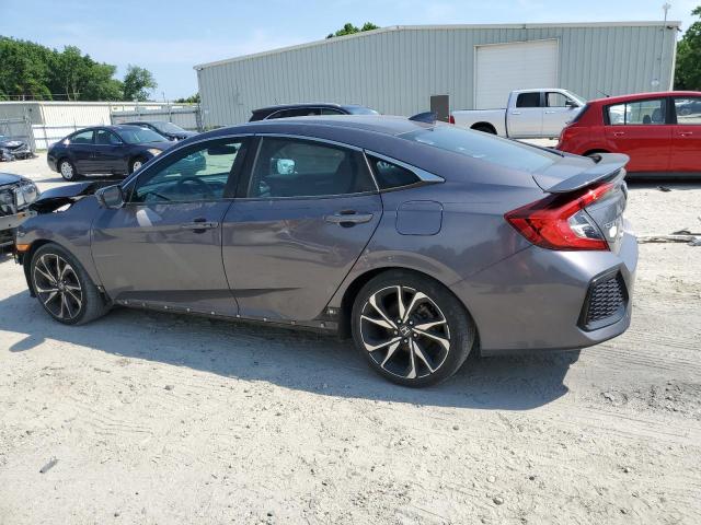 2HGFC1E52JH701116 - 2018 HONDA CIVIC SI GRAY photo 2