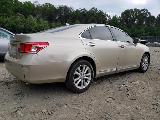 JTHBK1EG3A2400928 - 2010 LEXUS ES 350 BEIGE photo 3