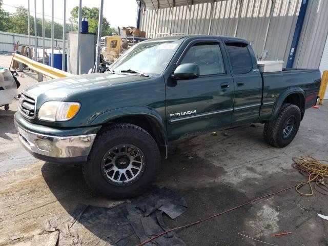 5TBRT38142S223924 - 2002 TOYOTA TUNDRA ACCESS CAB LIMITED GREEN photo 1