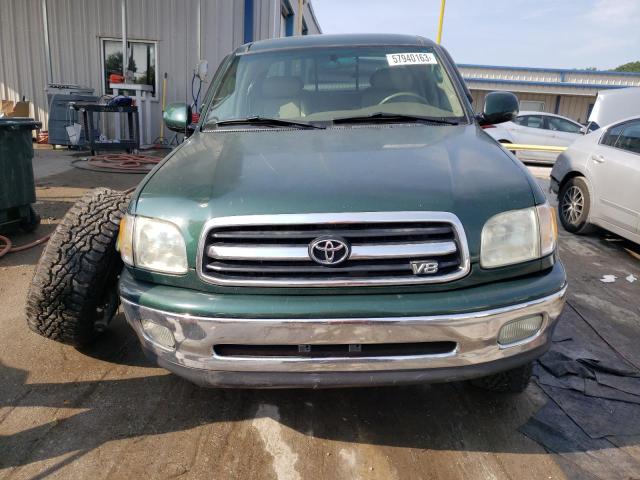 5TBRT38142S223924 - 2002 TOYOTA TUNDRA ACCESS CAB LIMITED GREEN photo 5