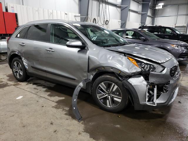 KNDCB3LC7N5540891 - 2022 KIA NIRO LX SILVER photo 4