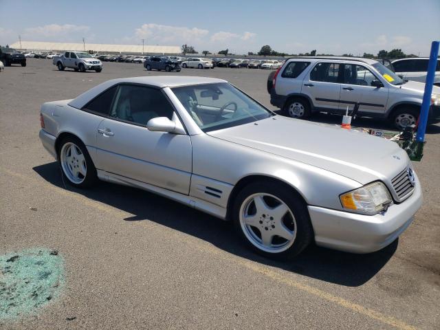 WDBFA68F41F200234 - 2001 MERCEDES-BENZ SL 500 SILVER photo 4