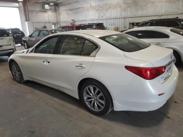 JN1BV7AR7FM422741 - 2015 INFINITI Q50 BASE WHITE photo 2