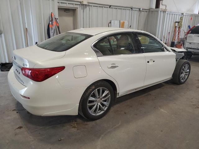 JN1BV7AR7FM422741 - 2015 INFINITI Q50 BASE WHITE photo 3