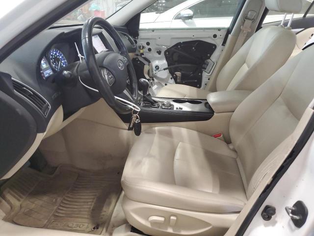 JN1BV7AR7FM422741 - 2015 INFINITI Q50 BASE WHITE photo 7