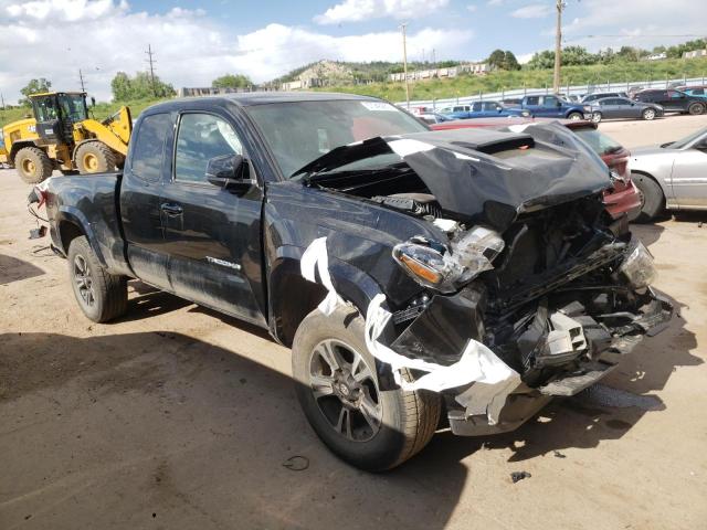 5TFSZ5AN2JX161173 - 2018 TOYOTA TACOMA ACCESS CAB შავი ფოტო 4