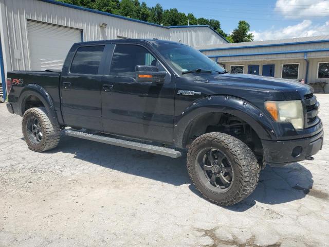 1FTFW1EF4DKD53377 - 2013 FORD F150 SUPERCREW BLACK photo 4