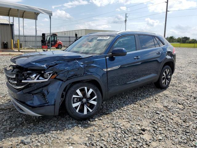 1V2LC2CA0PC218015 - 2023 VOLKSWAGEN ATLAS CROS SE BLUE photo 1