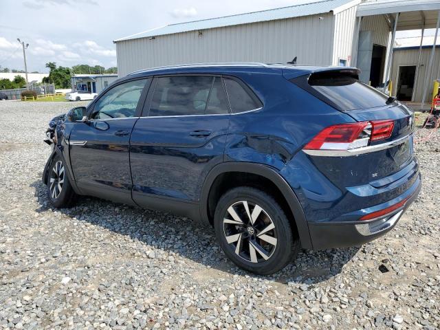 1V2LC2CA0PC218015 - 2023 VOLKSWAGEN ATLAS CROS SE BLUE photo 2