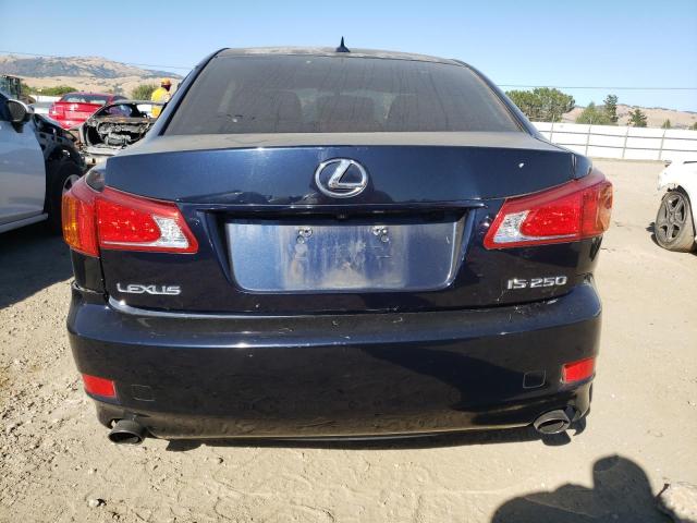 JTHBF5C21A5115503 - 2010 LEXUS IS 250 BLUE photo 6