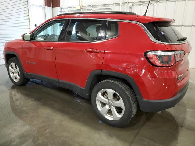 3C4NJDBBXJT185994 - 2018 JEEP COMPASS LATITUDE RED photo 2