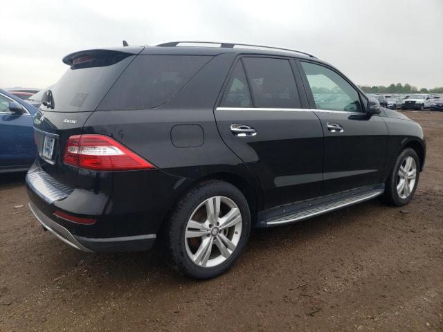 4JGDA5HB5DA192934 - 2013 MERCEDES-BENZ ML 350 4MATIC BLACK photo 3
