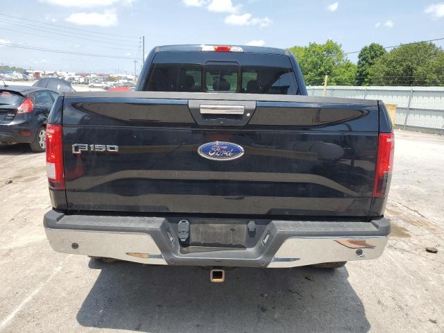 1FTEW1EG2GKF01552 - 2016 FORD F150 SUPERCREW BLACK photo 6